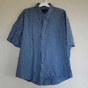 Nordstrom Mens XXL Button Up Short Sleeve Shirt